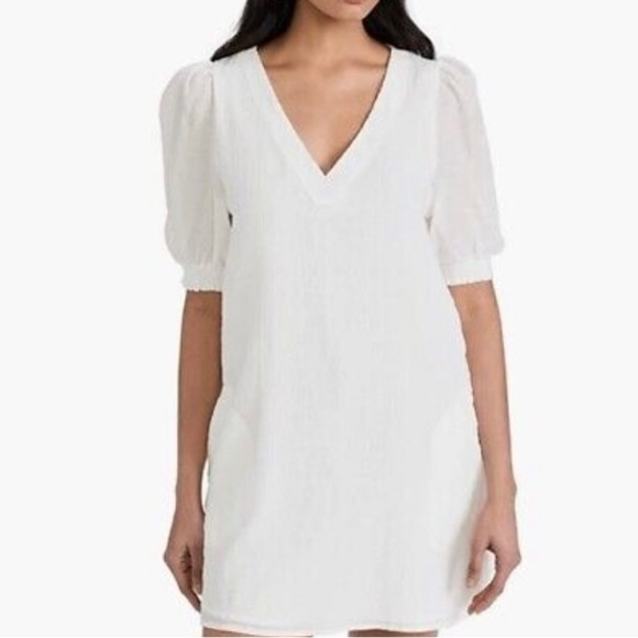 NWT…. BB DAKOTA by Steve Madden Fields of Gold White Dress - Picture 1 of 8